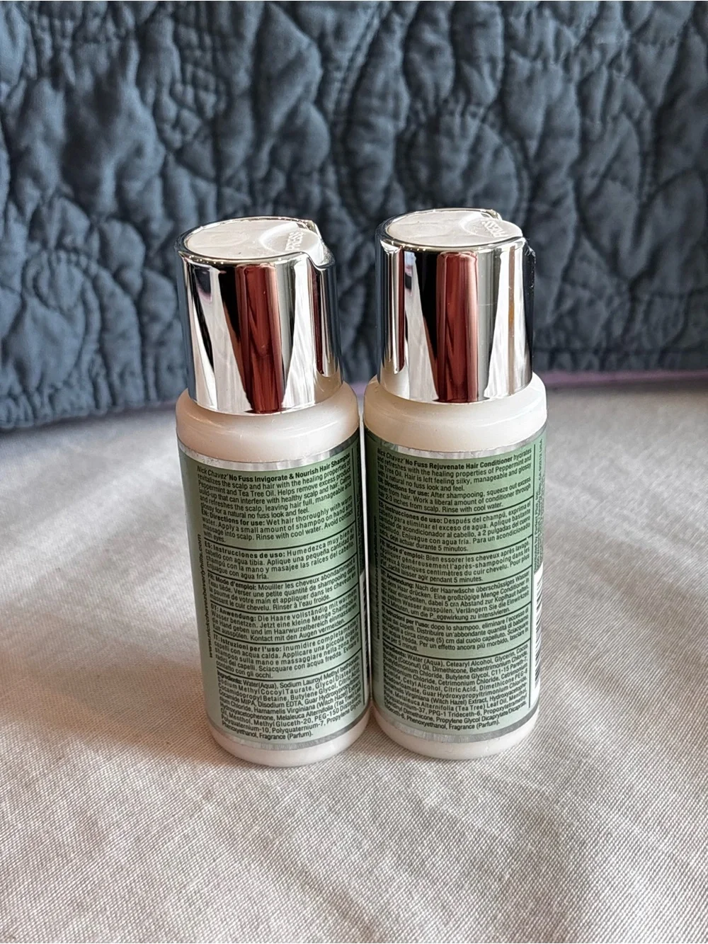 Nick Chavez Advanced Plump N Thick Expander Hair Thickening Elixir Lot of 2 NEW